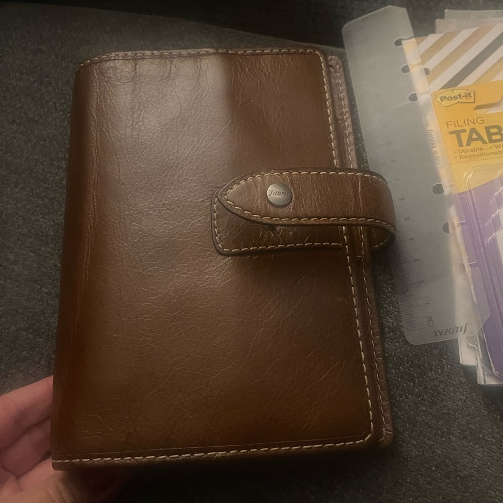 Filofax Malden Personal Leather Organizer